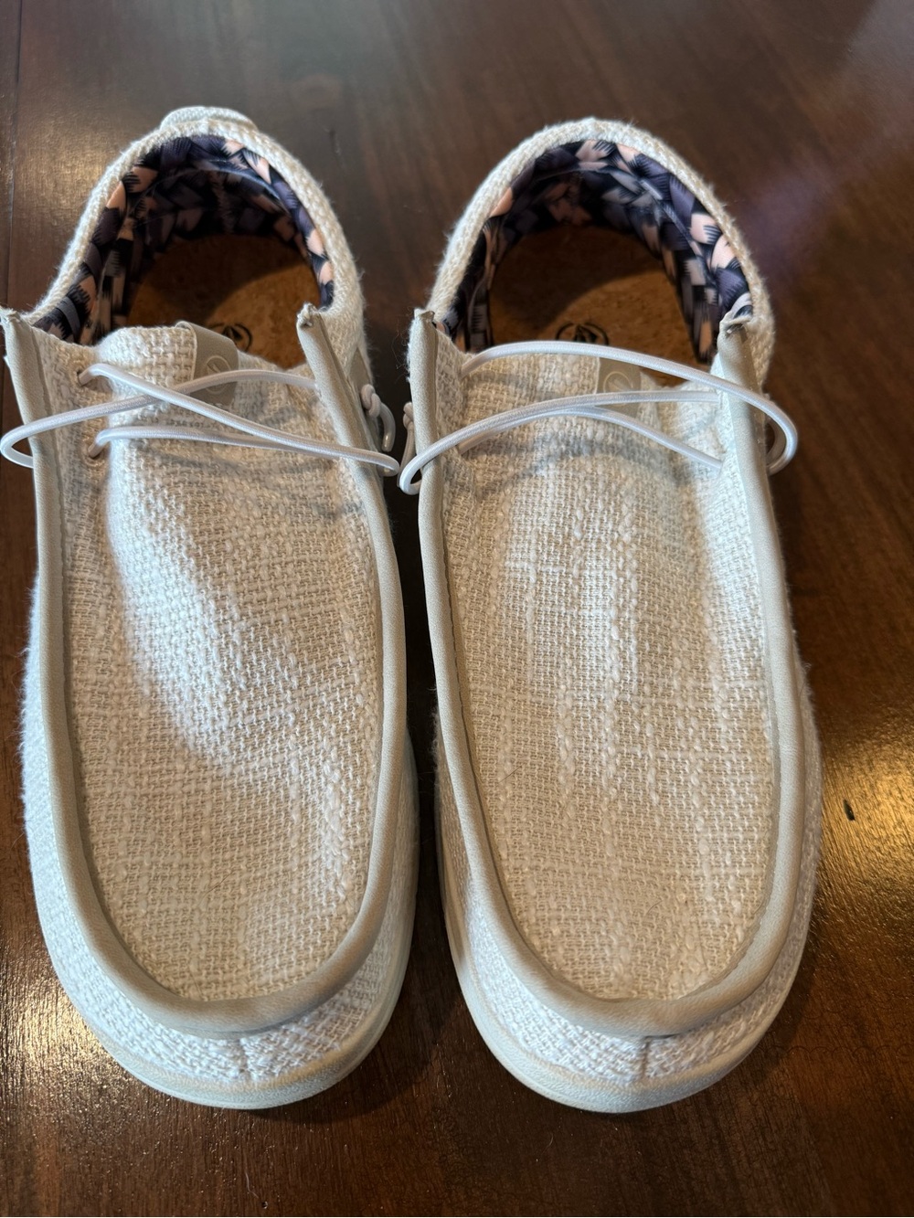 Men's Casual Slip-On Shoes in Off-White